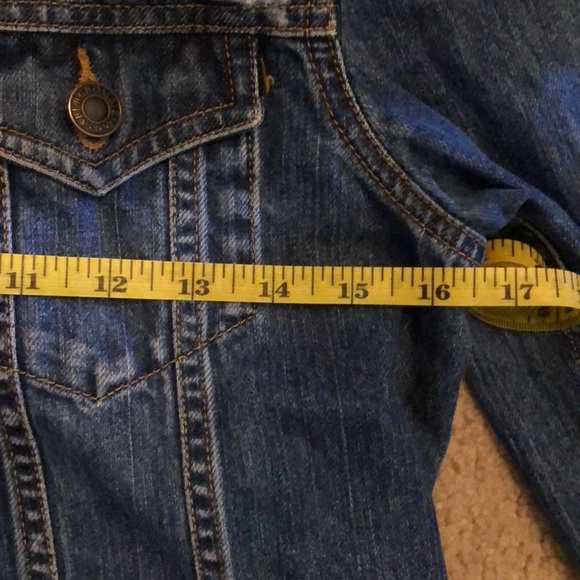 Abercrombie and Fitch Jean denim jacket S - Picture 4 of 6